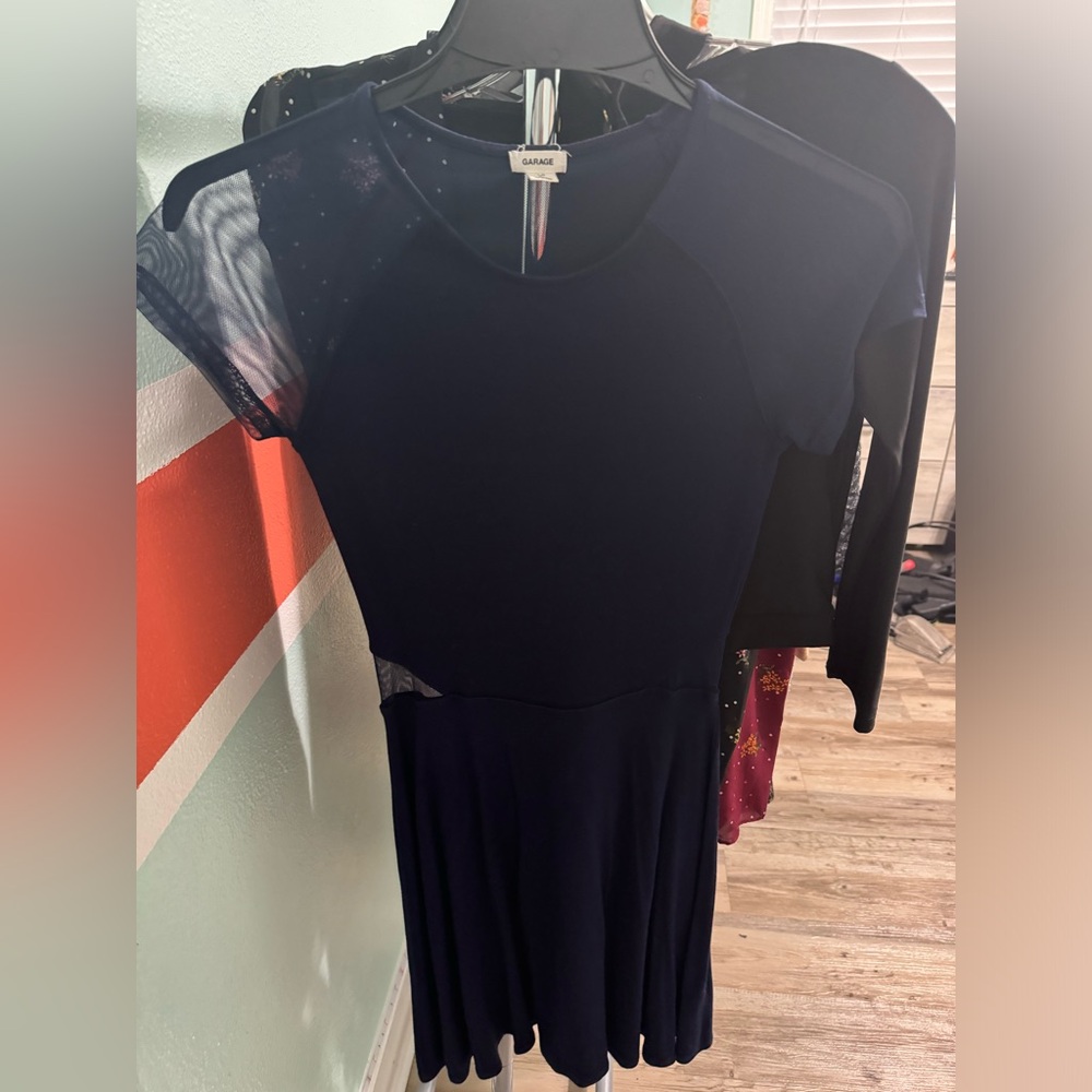 Garage Navy dress